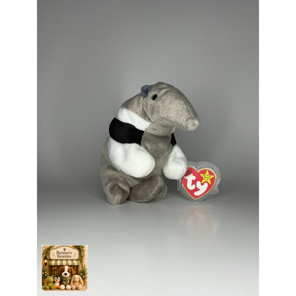 Ants the Anteater TY Beanie Baby | Mint Heart & Tush Tag