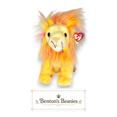Bushy the Lion Beanie Buddies | Mint Tag