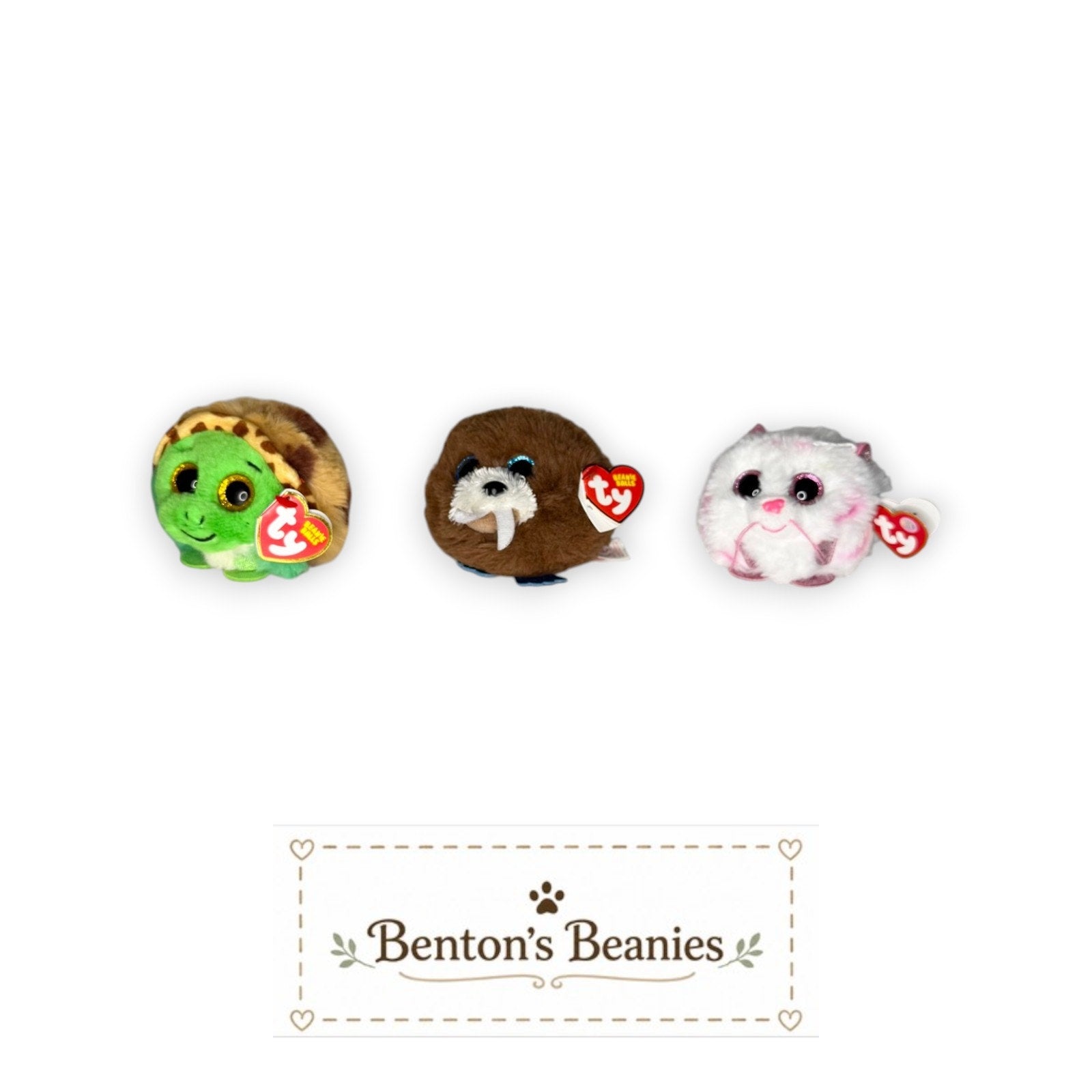 Cruiser, Hank & Tabor Ty Plush Bundle | Mint Tags