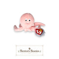 Inky the Octopus TY Beanie Baby | Mint Heart/Tush Tag