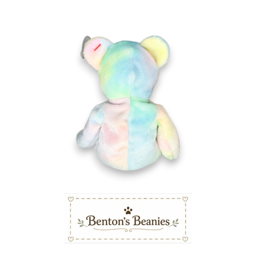 B.B. Bear TY Beanie Baby | Mint Heart & Tush Tag