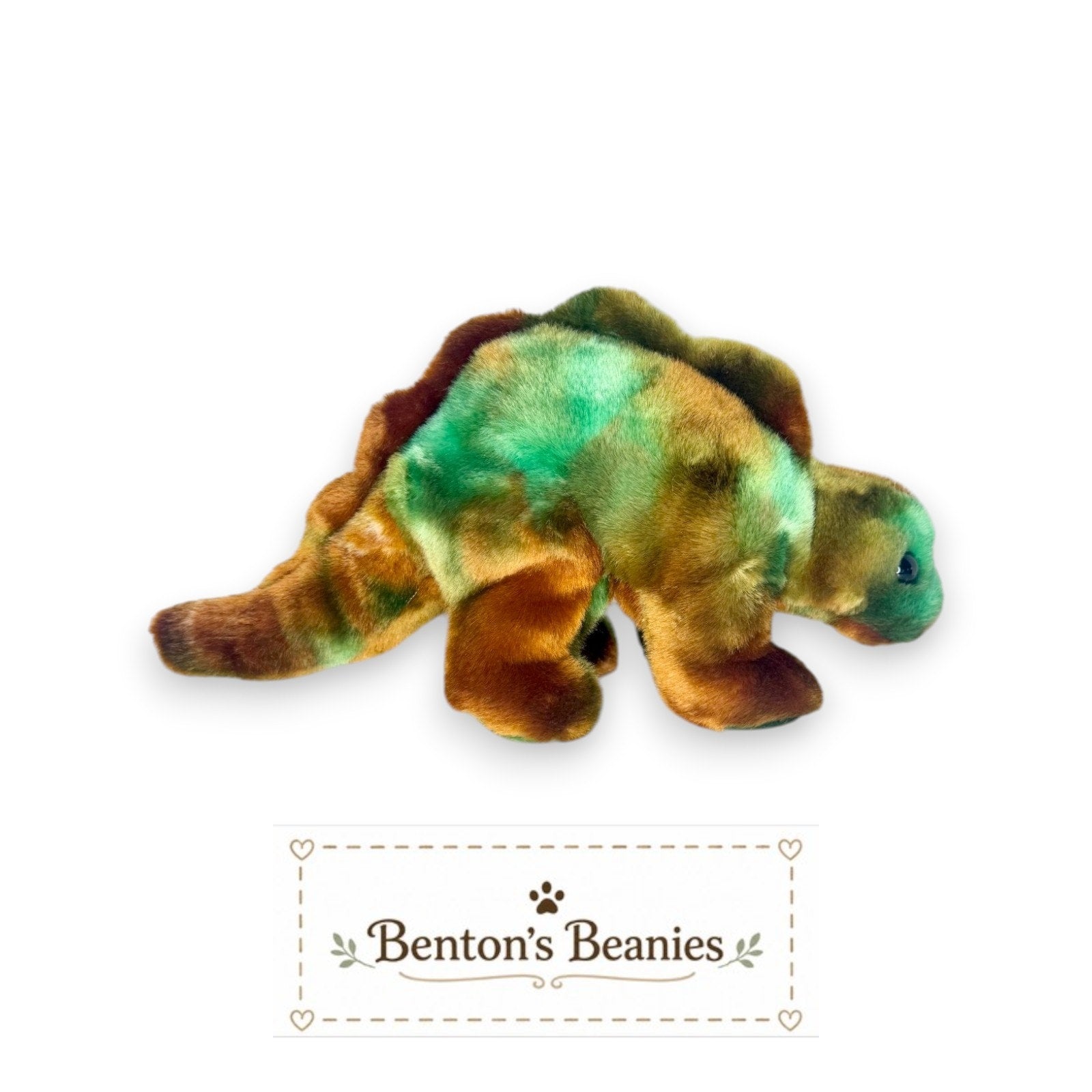 Steg the Stegosaurus/Dinosaur TY Beanie Buddies | Mint Tags