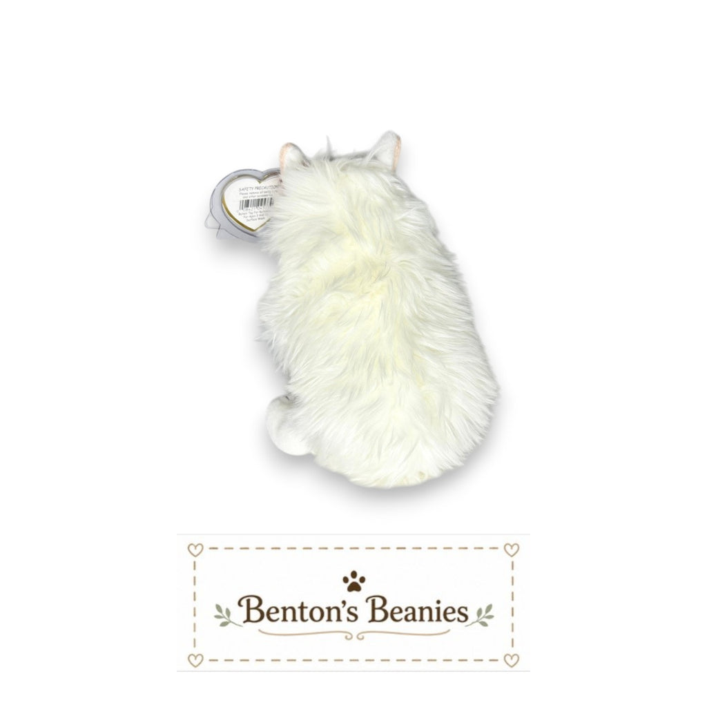 Snocap the Artic Fox Beanie Baby | Mint Heart & Tush Tag