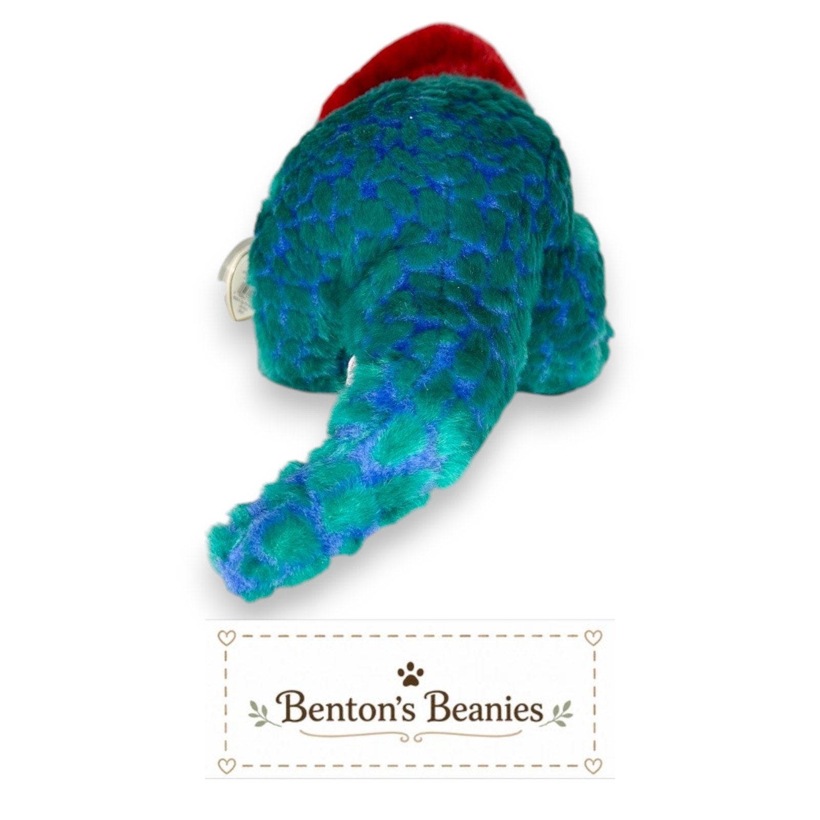 Hornsly the Triceratops TY Beanie Buddies | Mint Tags
