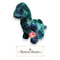 Bronty the Dinosaur TY Beanie Buddies | Mint Heart Tush Tags