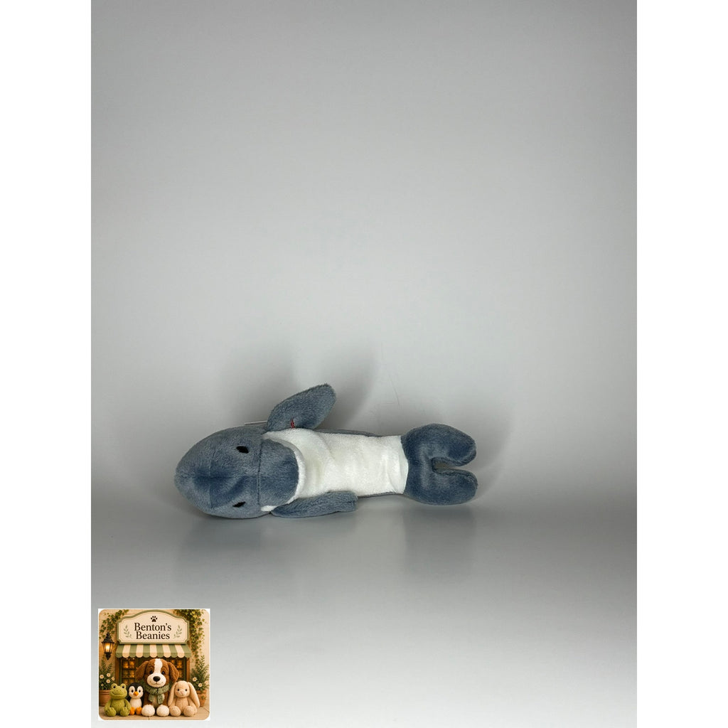 Echo the Dolphin TY Beanie Baby | Mint Heart & Tush Tag