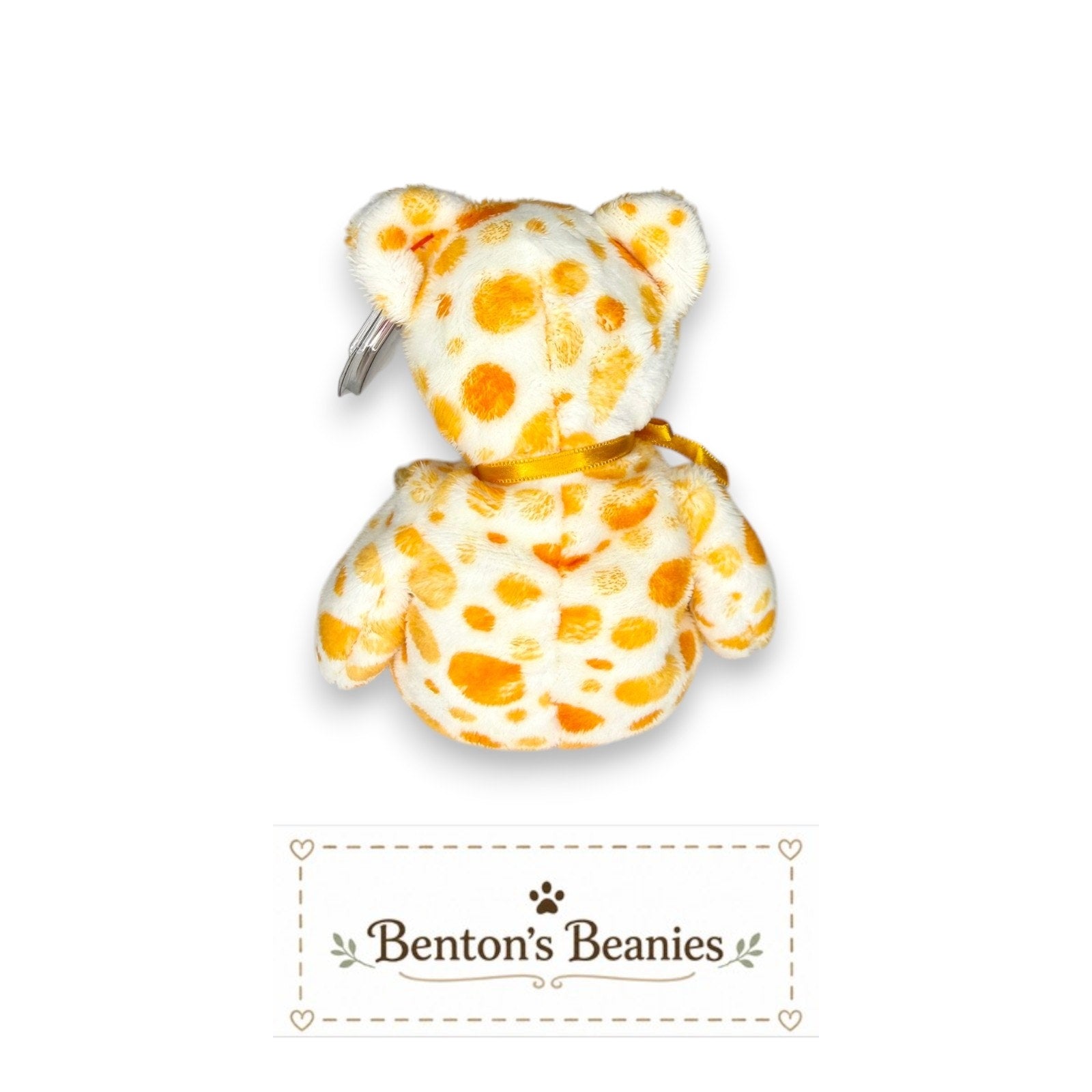 Alani the Bear TY Beanie Baby | Mint Heart & Tush Tag