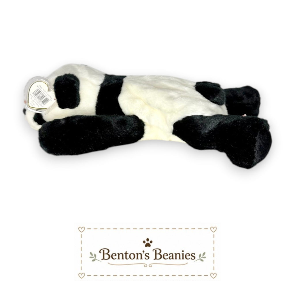 Peking the Panda Bear TY Beanie Buddies | Mint Heart/Tush Tags