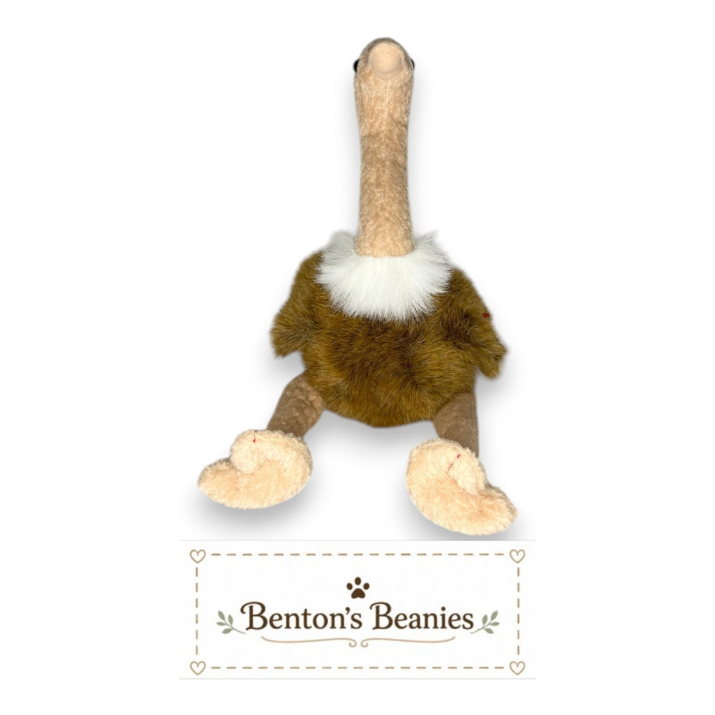 Stretch the Ostrich TY Beanie Buddies | Mint Tags