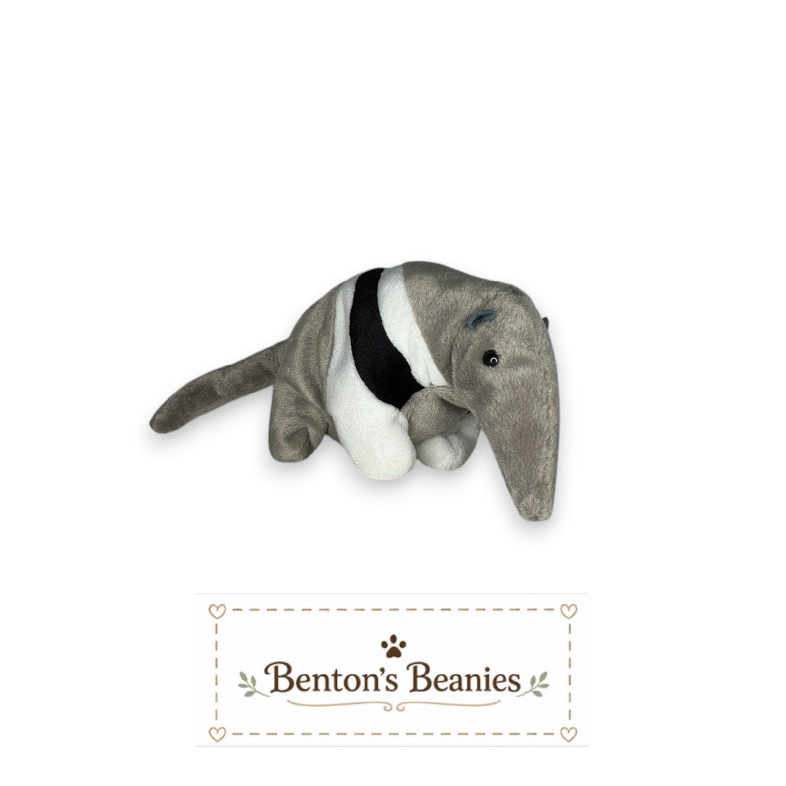 Ants the Anteater TY Beanie Baby | Mint Heart & Tush Tag