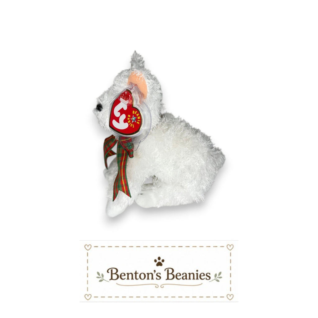 Kirby the Dog TY Beanie Baby | Mint Heart & Tush Tag