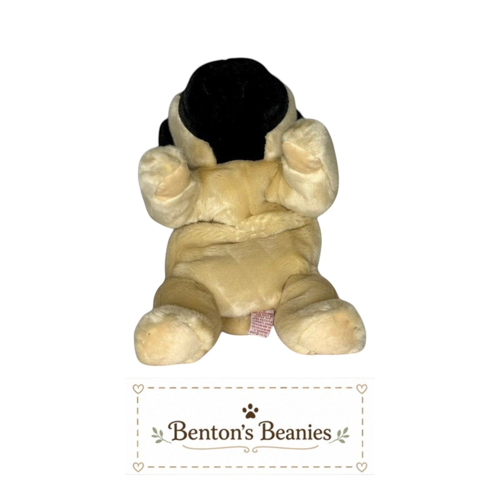 Pugsly the Pug TY Beanie Buddies | Mint Tags