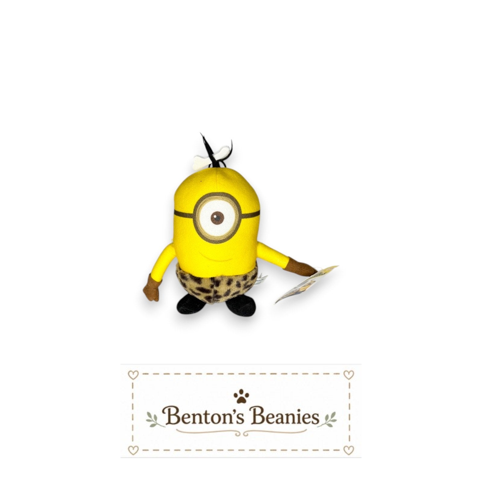 Despicable Me Minions Plushies | Caveman Minion & Classic Minion