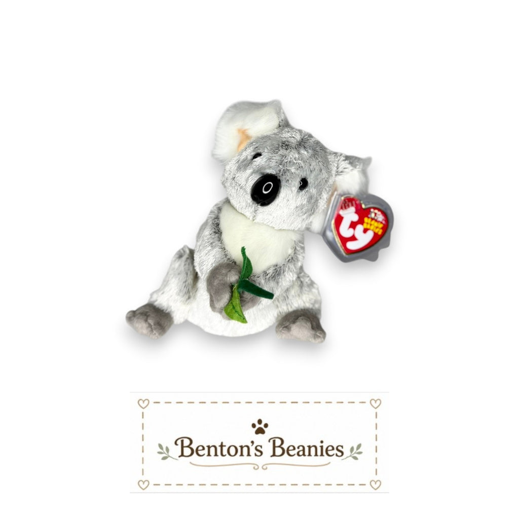 Bonzer the Koala TY Beanie Baby | Mint Heart & Tush Tag