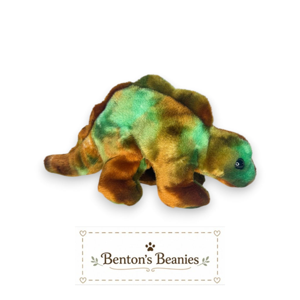 Steg the Stegosaurus/Dinosaur TY Beanie Buddies | Mint Tags