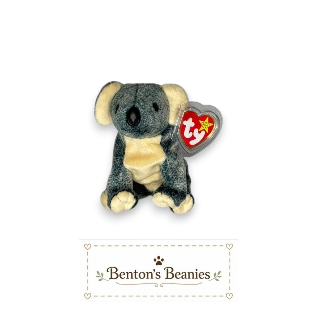 Eucalyptus the Koala TY Beanie Baby | Mint Heart & Tush Tag