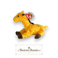 Twigs the Giraffe TY Beanie Baby | Mint Heart & Tush Tag