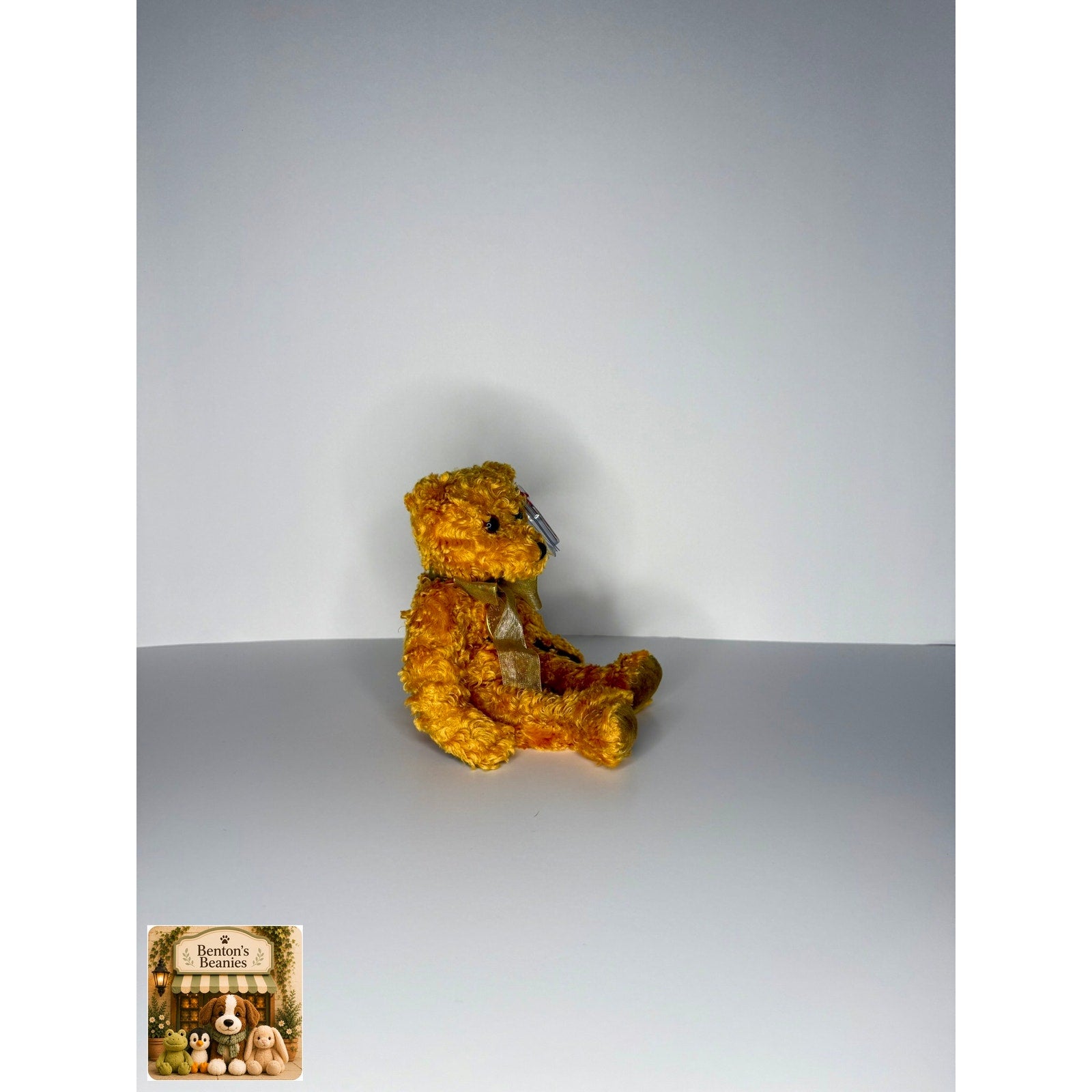 Teddy the Bear TY Beanie Baby | Mint Heart & Tush Tag