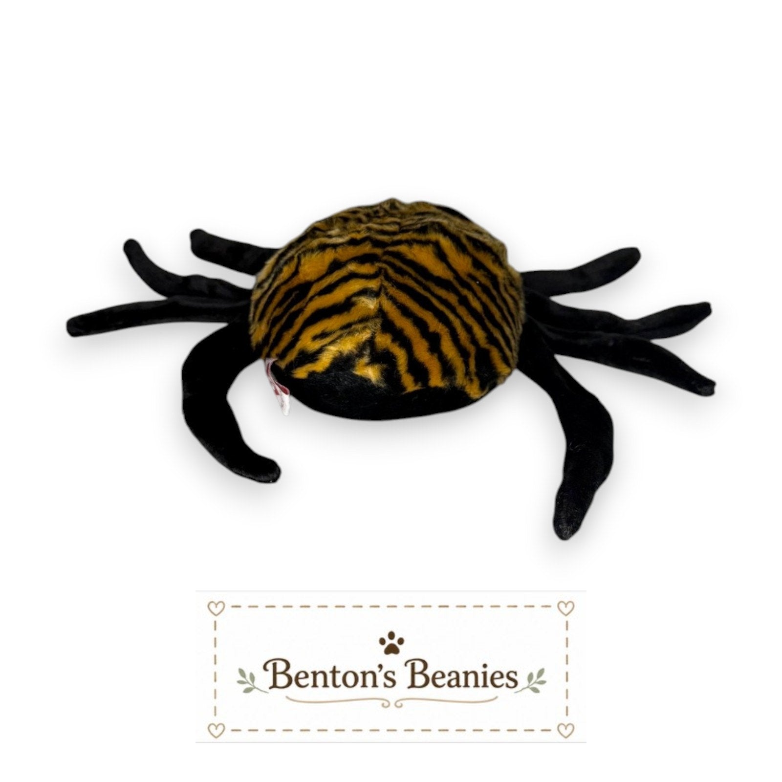 Spinner the Spider TY Beanie Buddies | Mint Tags