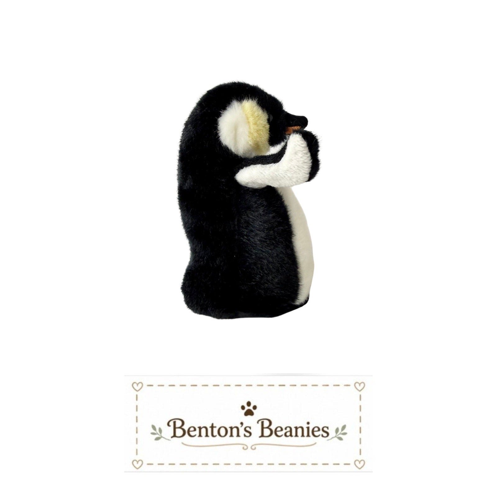 Admiral the Penguin TY Beanie Baby | Mint Heart & Tush Tag