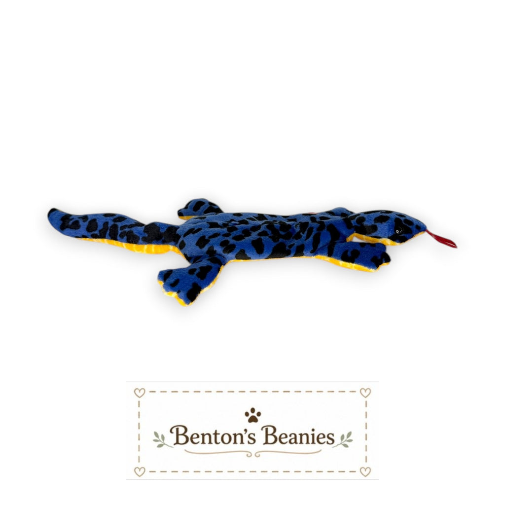 Lizzy the Lizard TY Beanie Baby | Mint Heart & Tush Tag