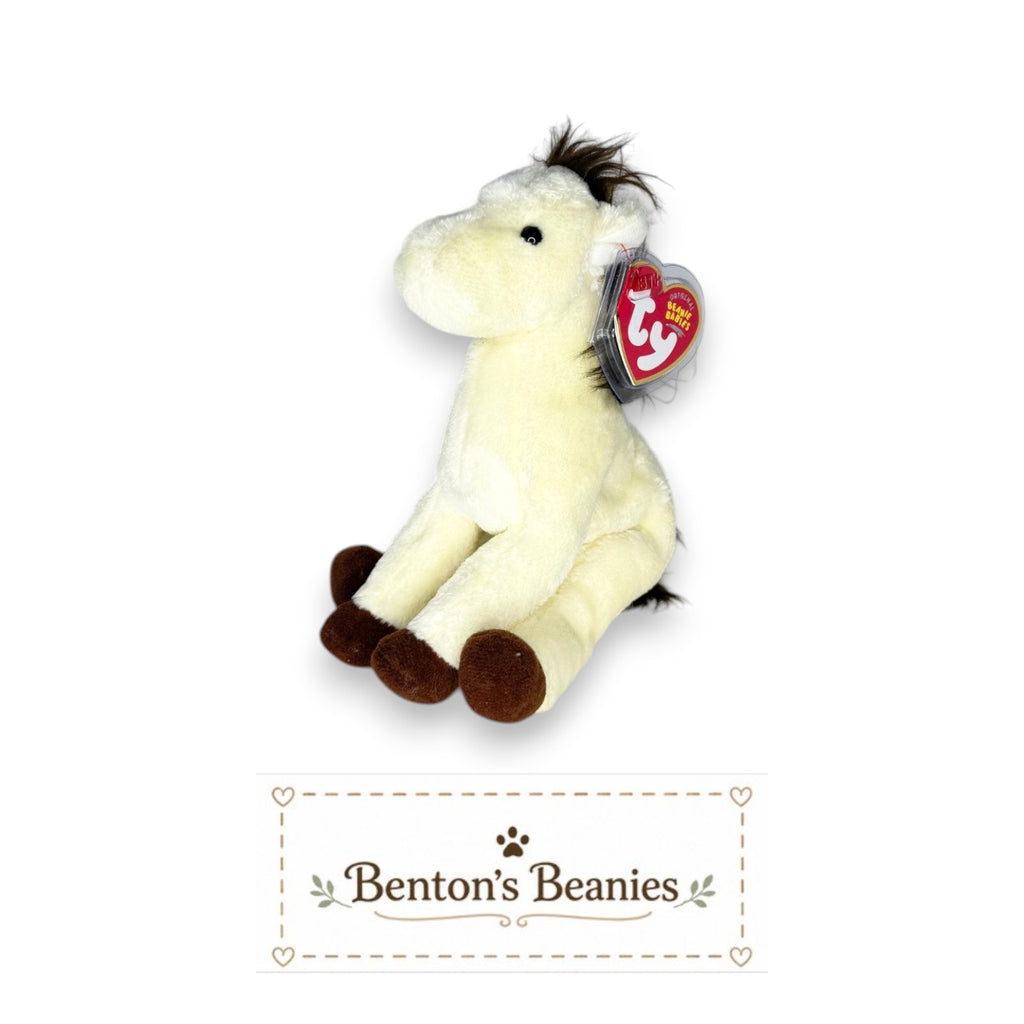 Marshall the Horse TY Beanie Baby | Mint Heart & Tush Tag