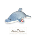 Glide the Dolphin TY Pillow Pal | Mint Heart & Tush Tag