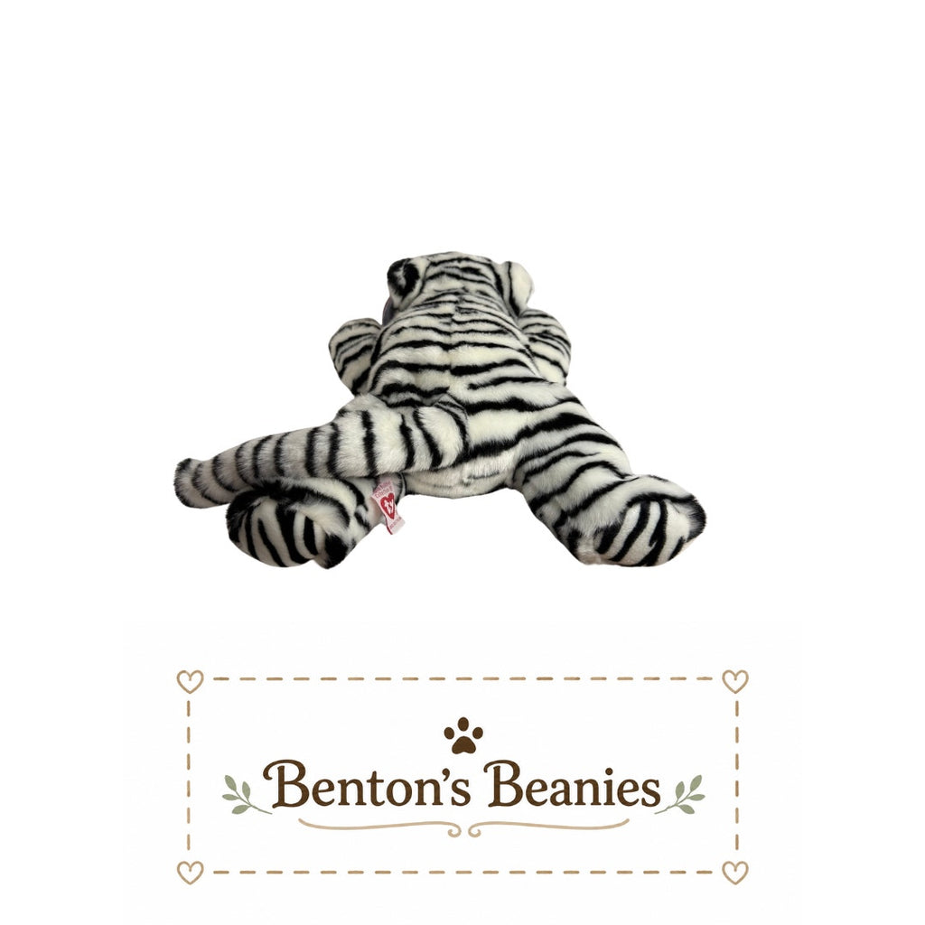 Blizzard the Snow Leopard TY Beanie Buddies | Mint Tags