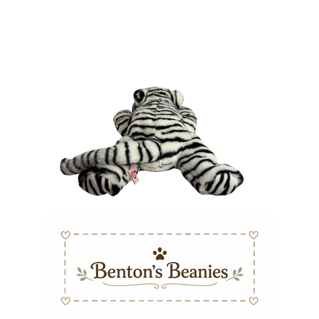 Blizzard the Snow Leopard TY Beanie Buddies | Mint Tags