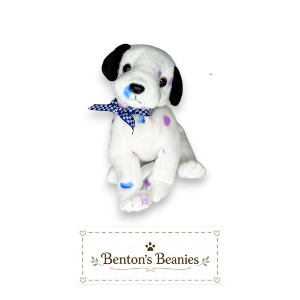 Dizzy the Dog (Pastel Spots) TY Beanie Buddies | Mint Tags
