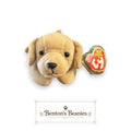 Fetch the Golden Retriever Dog TY Beanie Baby | Mint Heart & Tush Tag