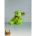 Signature Bear 2023 TY Beanie Baby | Mint heart/Tush Tag NEW