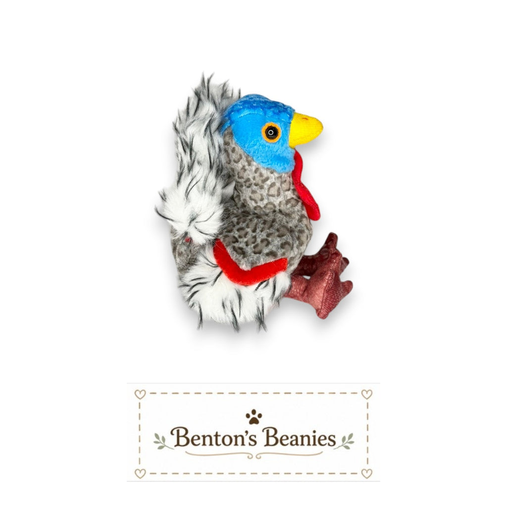 Lurkey the Turkey TY Beanie Baby | Mint Heart & Tush Tag