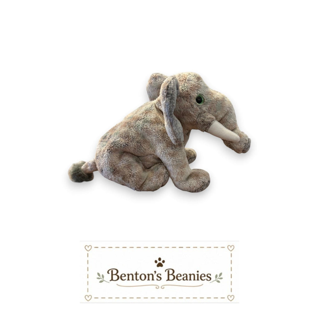 Pounds the Elephant TY Beanie Baby | Mint Heart & Tush Tag
