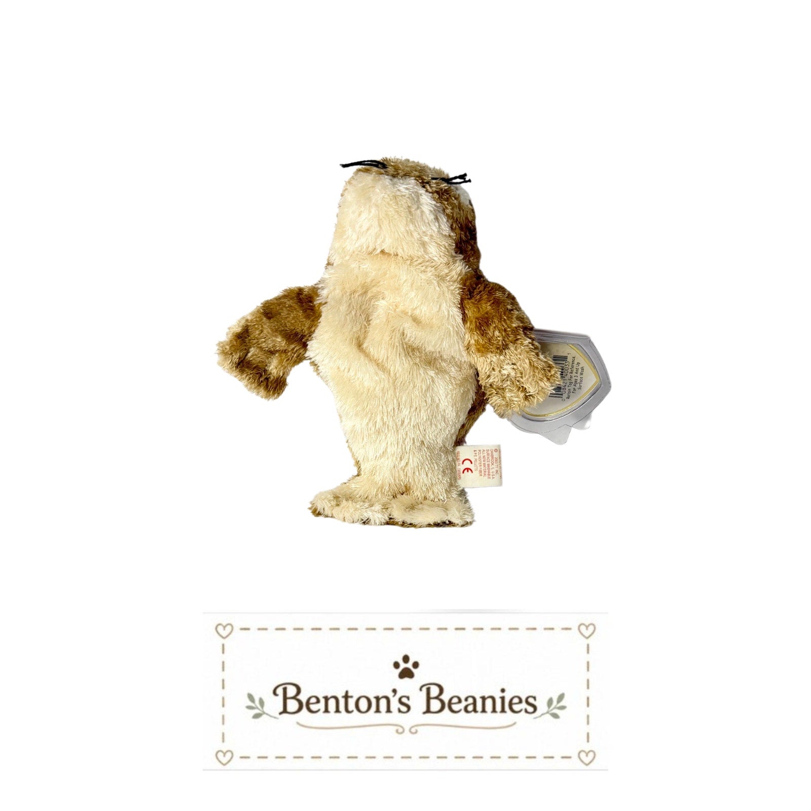Fins the Seal TY Beanie Baby | Mint Heart & Tush Tag