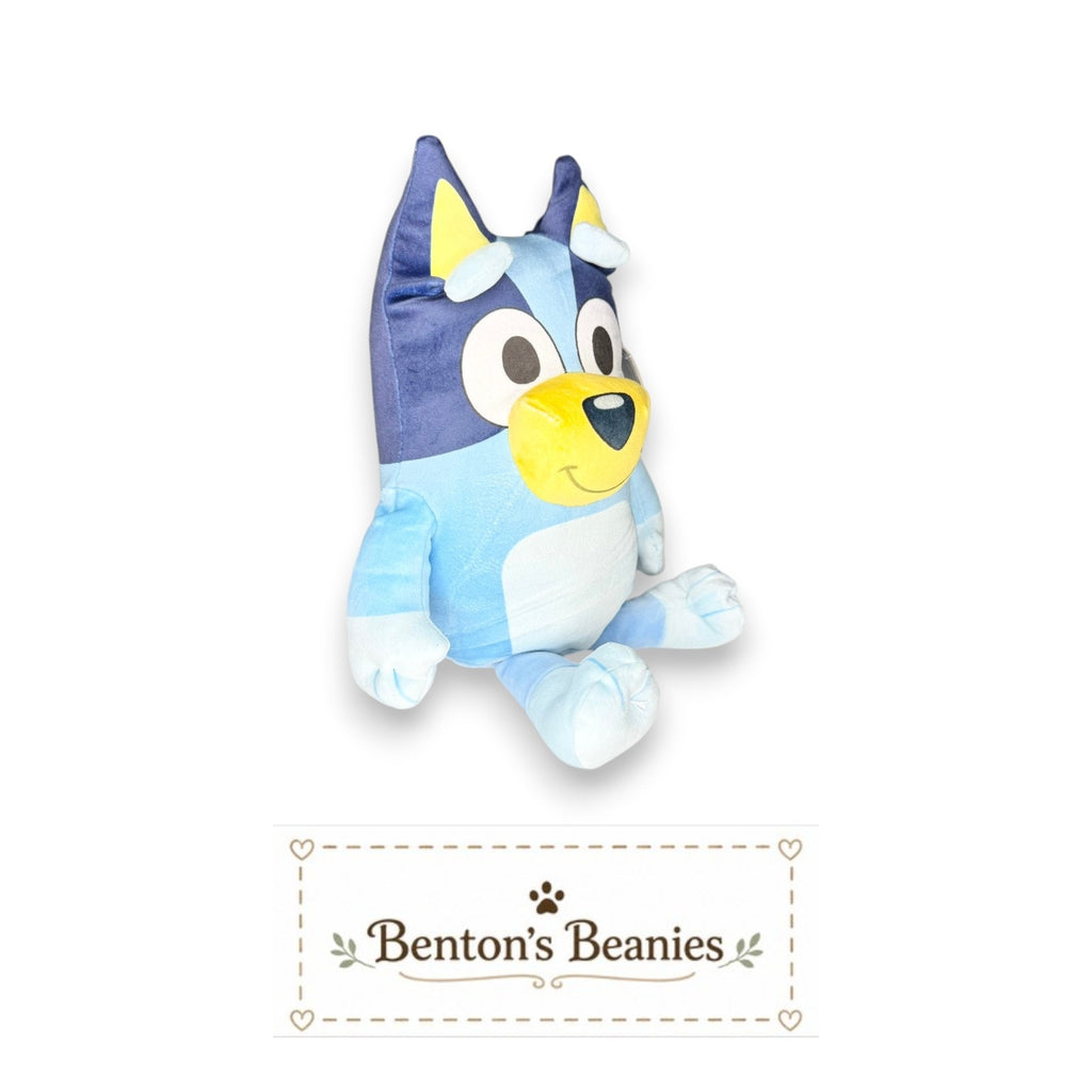 Bluey Official TY Beanie Buddies | Mint Heart & Tush Tags