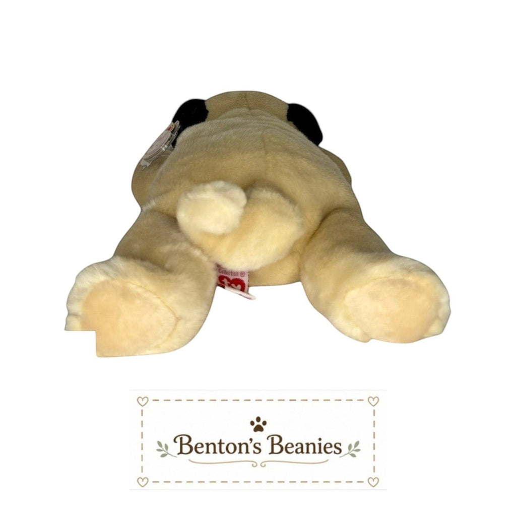 Pugsly the Pug TY Beanie Buddies | Mint Tags