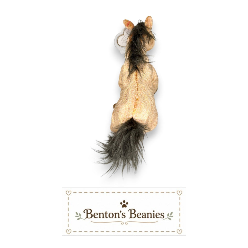 Oats the Horse TY Beanie Baby | Mint Heart & Tush Tag