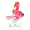 Pinky the Flamingo TY Beanie Buddies | Mint Tags