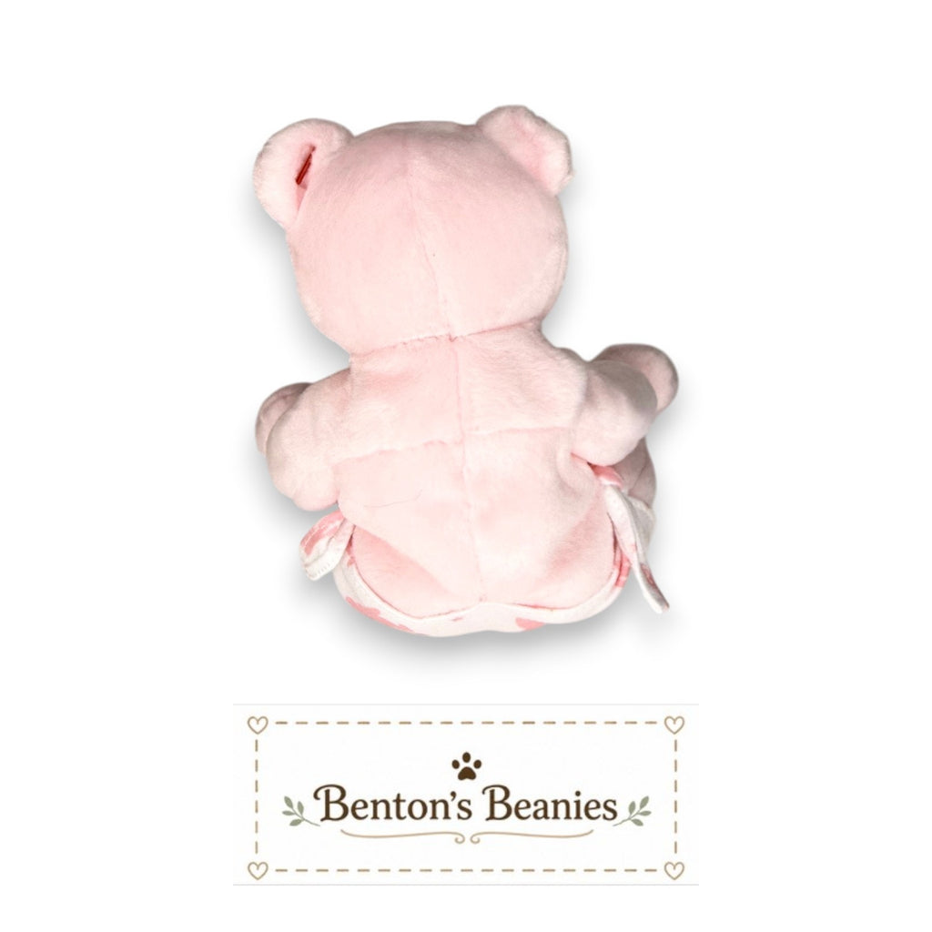 It's a Girl the Bear TY Beanie Baby | Mint Heart/Tush Tag