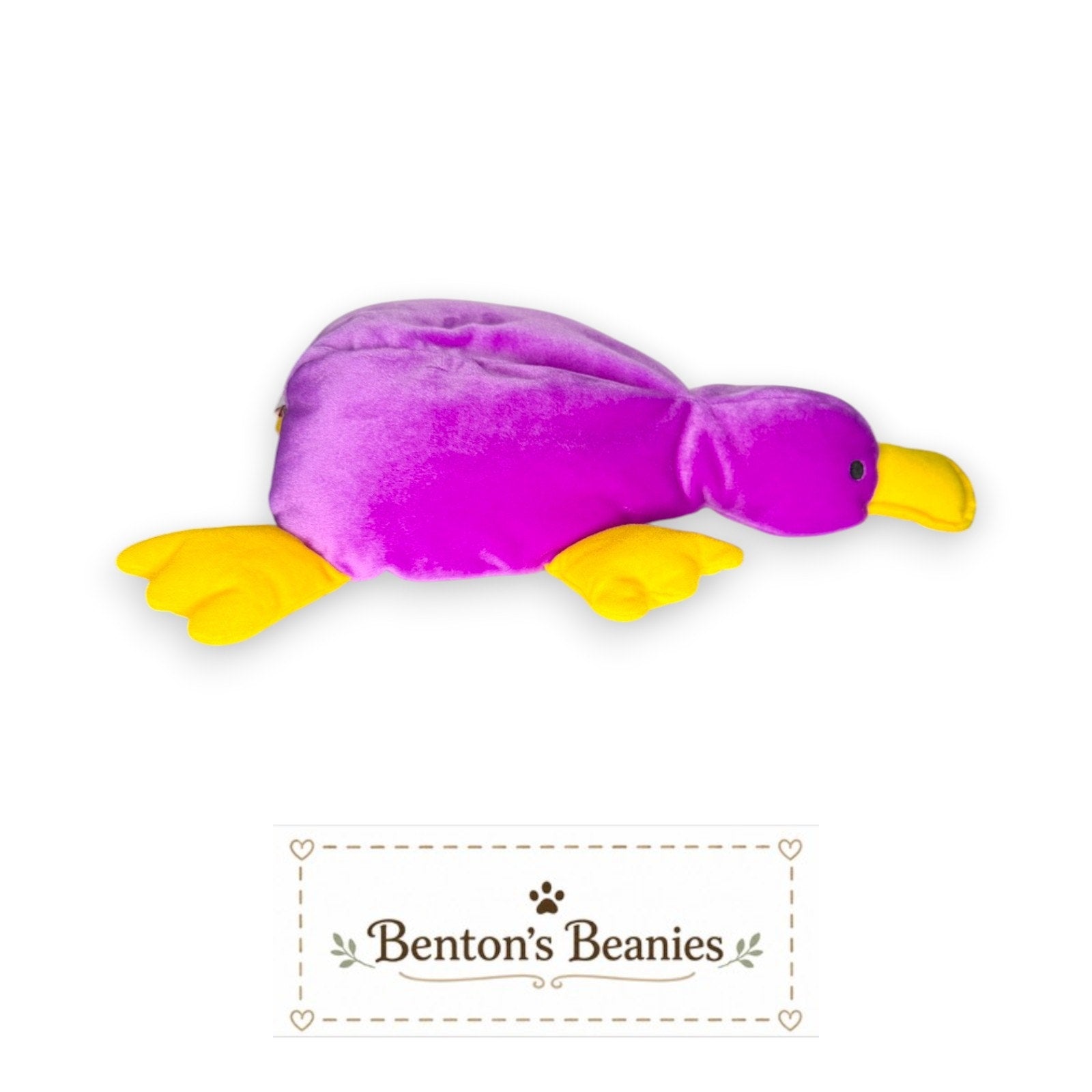 Paddles the Platypus TY Pillow Pal | Mint Heart & Tush Tag