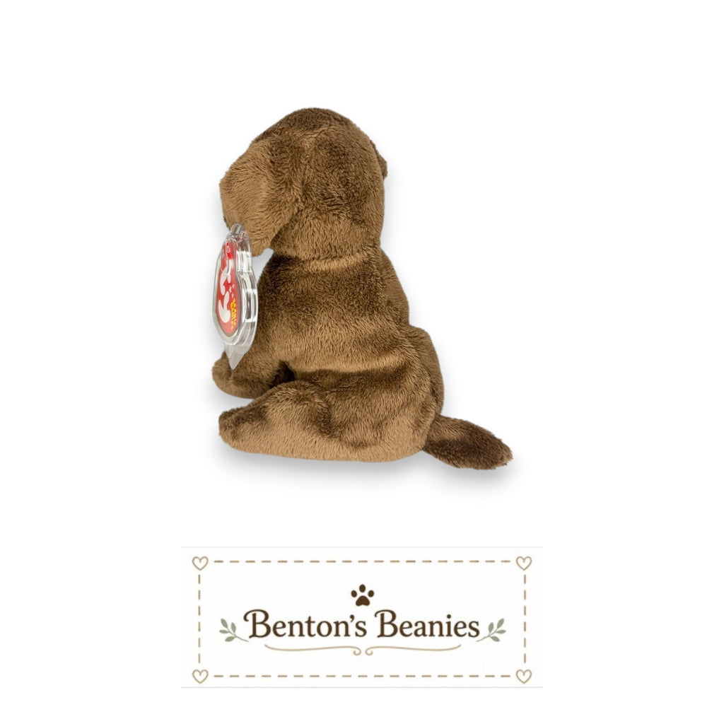 Cocoa the Dog TY Beanie Baby | Mint Heart & Tush Tag