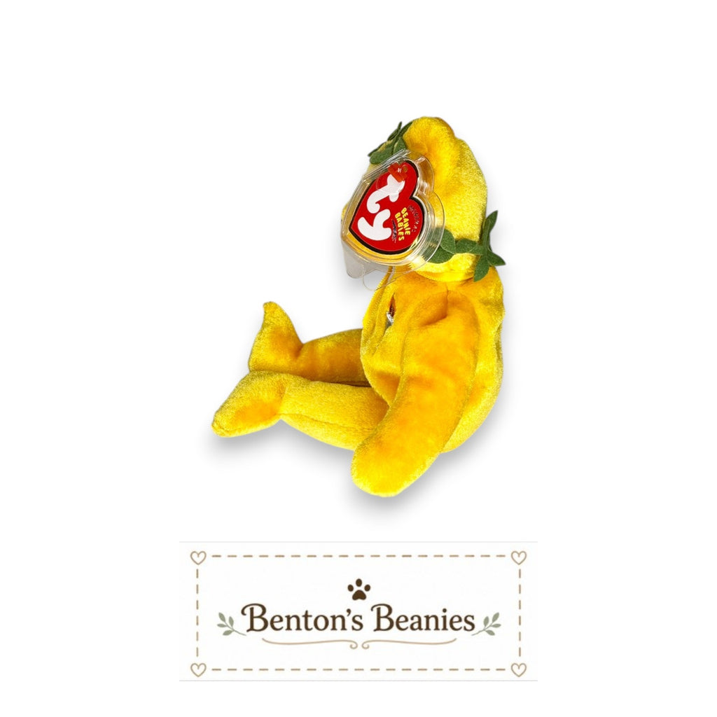 Victory the Bear TY Beanie Baby | Mint Heart & Tush Tag