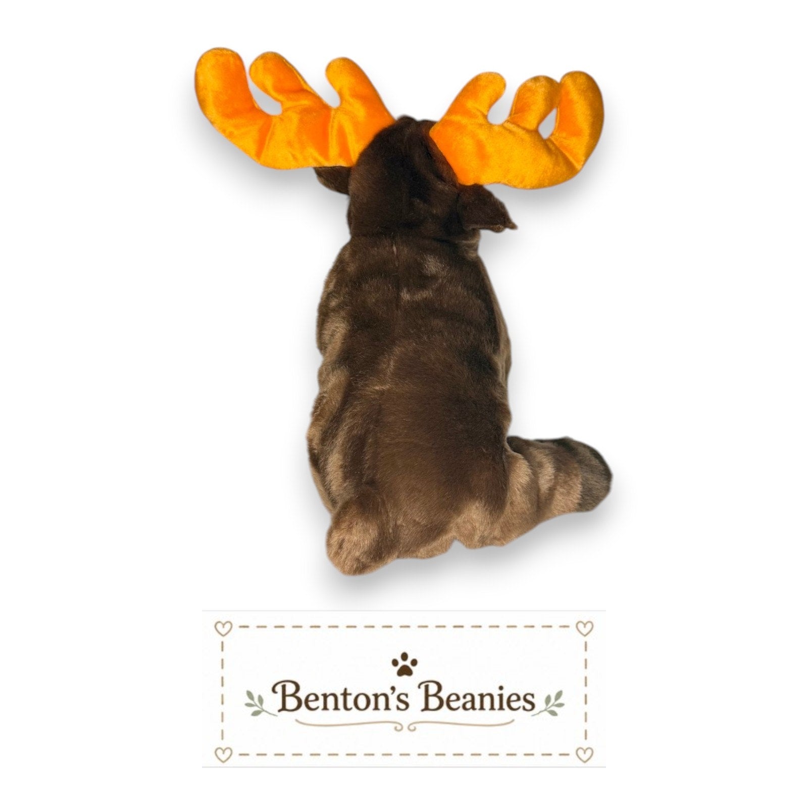 Chocolate the Moose TY Beanie Buddies | Mint Tags