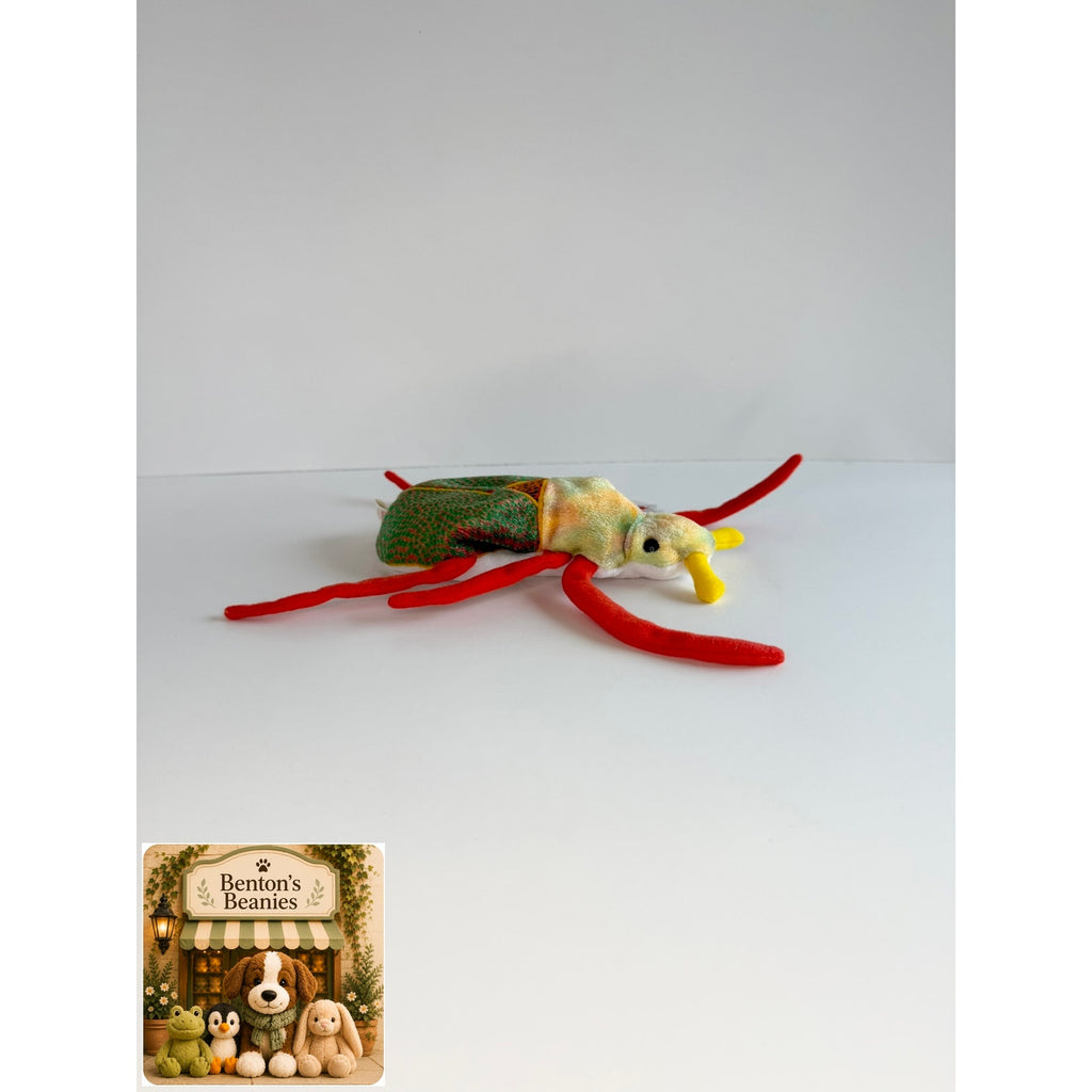 Scurry the Beetle TY Beanie Baby | Mint Heart & Tush Tag