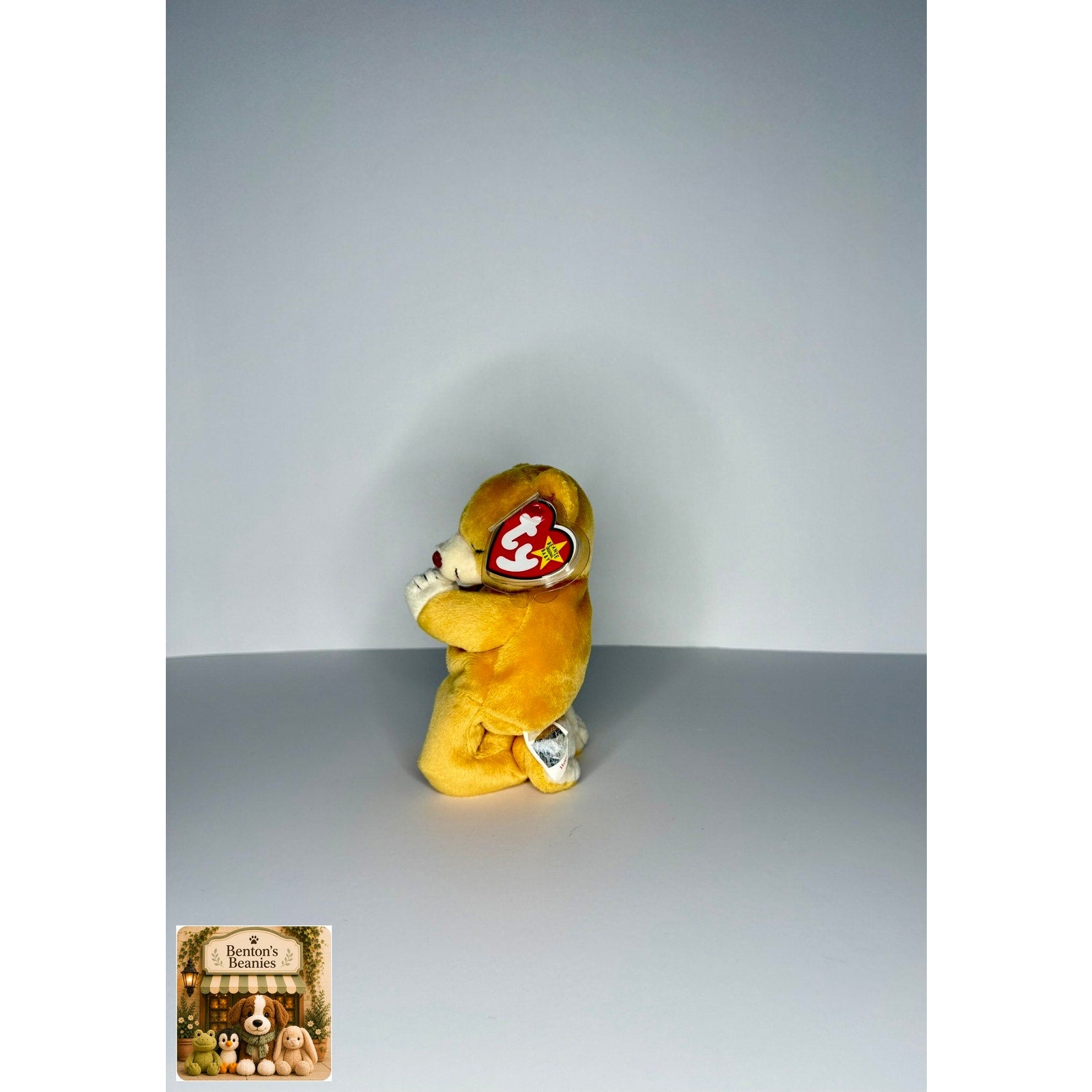 Hope the Bear TY Beanie Baby | Mint Heart & Tush Tag