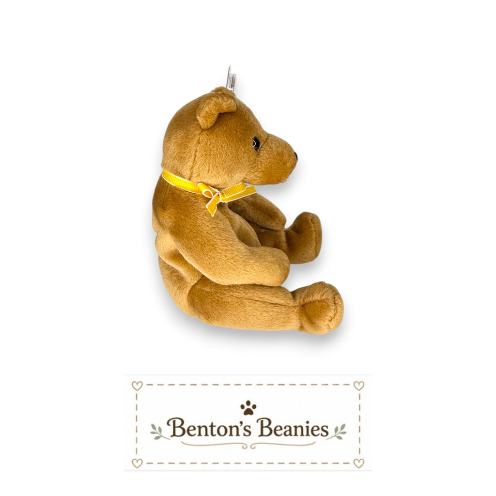 Sherwood the Bear TY Beanie Baby | Mint Heart/Tush Tag