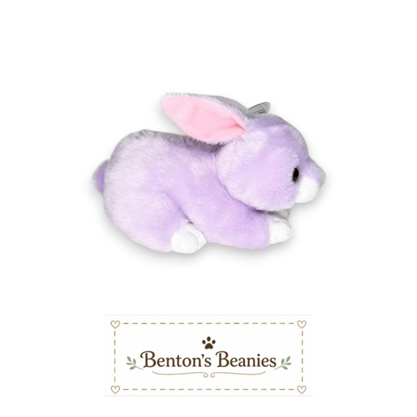 Dash the Rabbit TY Beanie Baby | Mint Heart & Tush Tag