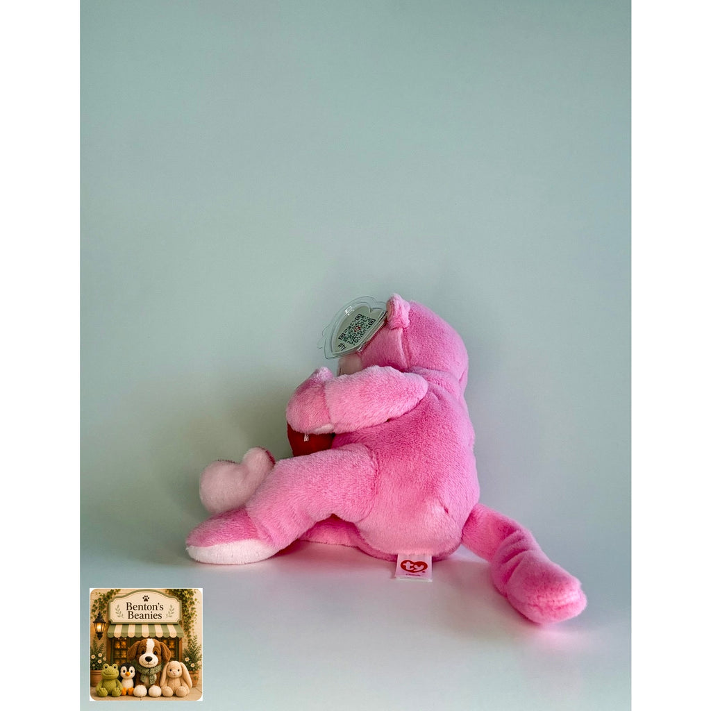 Cherub the Monkey TY Beanie Baby | Mint Heart/Tush Tag NEW