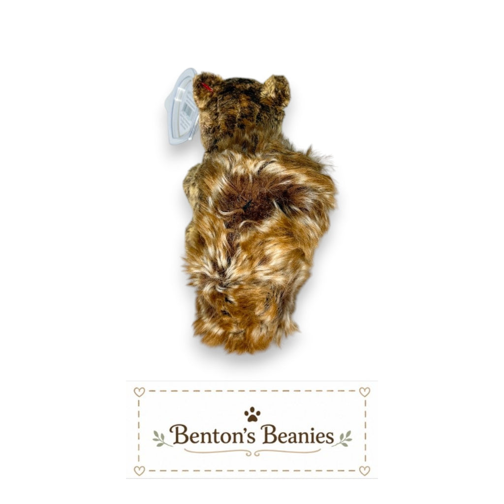 Nutty the Squirrel TY Beanie Baby | Mint Heart & Tush Tag
